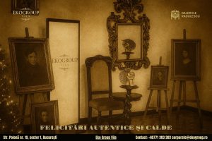 Urări de Crăciun într-un cadru interbelic: magia Crăciunului anilor ’30 la Eko Group Vila